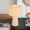 Fabric And Metal Table Lamp With Inline Switch