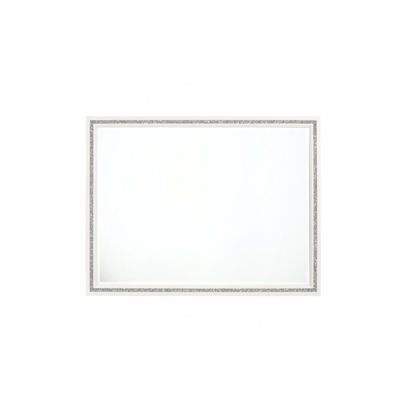 White Finish Mirror