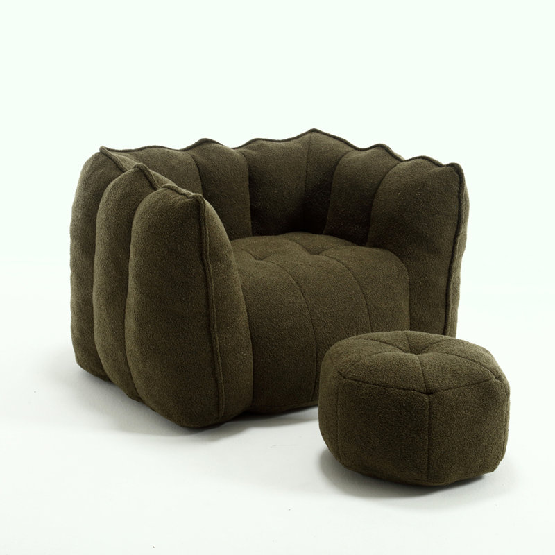 Sofas Upholstered Sofa, 23.23" H x 38.58" W x 31.5" D, Black Chenille