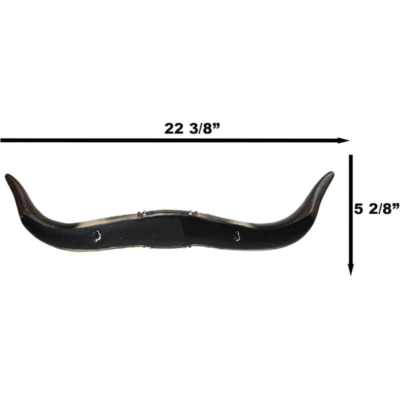 Figurine rustique 22 po, Noir