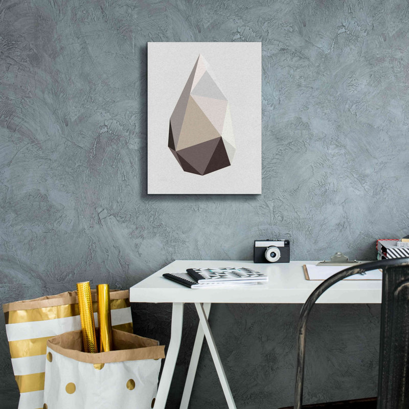 «Rock 1» par Design Fabrikken, estampe numérique sur toile, H 16 po x l 12 po x P 0,75 po