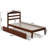 Elliana Solid Wood Platform Bed with Trundle-81971000-81971003