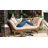 Decatur 79'' Wide Outdoor Teak Patio Daybed with SunbCushions-1773315077