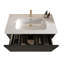 Meuble-lavabo flottant 36 po avec lavabo en céramique 36 po