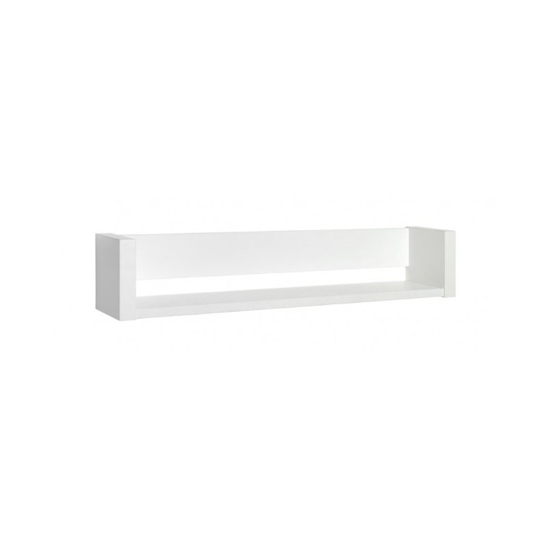 Milano White Floating Shelf