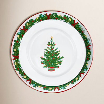 Christmas Tree 8" Salad Plate
