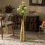 Vase de plancher décoratif en métal brossé-633384837-653755820