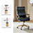 Leipzig 47" H Tufted Leather Executive Chair-1871752658
