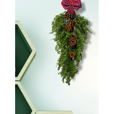 Faux Pine Swag