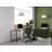 L-Shaped Metal Base Writing Desk