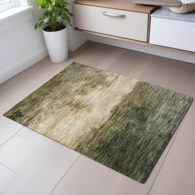Premium Machine Washable Ducote AMF1070 Modern Rug