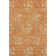 Premium Machine Washable Prisco Orange Rug