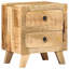 Bedside Cabinet 2 Pcs 40X32x46 Cm Solid Wood-1997869157
