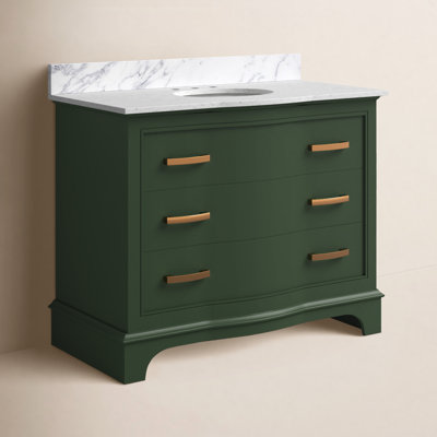 Goleta 42" Pine Single Bathroom Vanity