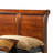 Elegant Oak Full Storage Bed With Style