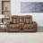 Berwin 2 SEATER FABRIC AUTO RECLINER SOFA WITH CONSOLE GREY-491534724