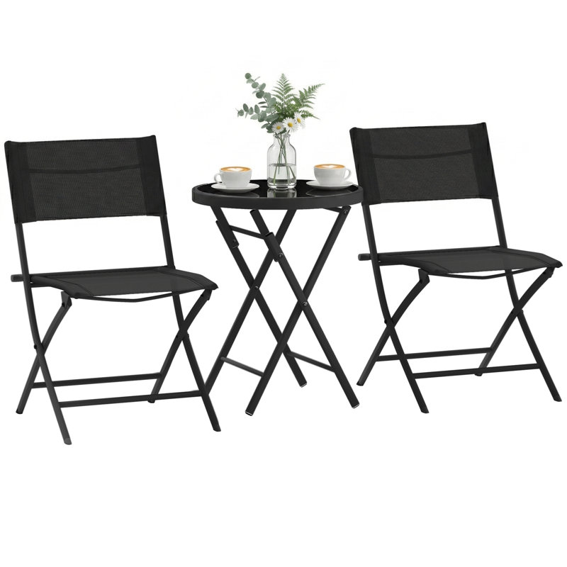 2 - Person Patio Dining Set with Round Table