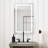 Frameless Anti-fog Led Bathroom Mirror With Frontlight And Backlight, 3 Colors Dimmable Vanity Mirror-1146615432