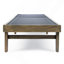 Chaise longue - filet gris foncé