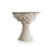 32.48" White Semi-Circle Solid Wood Console Table