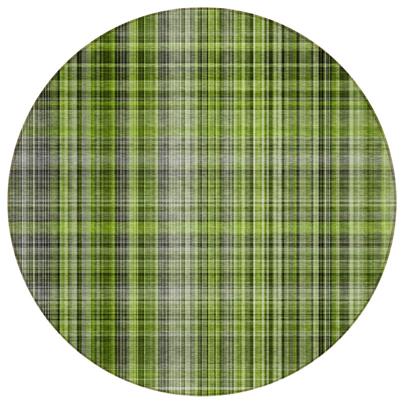 Tapis d'intérieur rond rond 8 po
