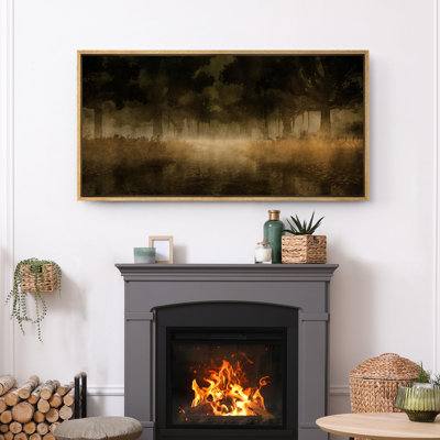 Peinture murale géante « Artest in the Mist »