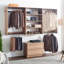 Système de placard mural en bois Devi Oak