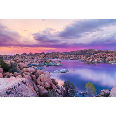 Watson Lake,Prescott, Arizona - Wrapped Canvas Print