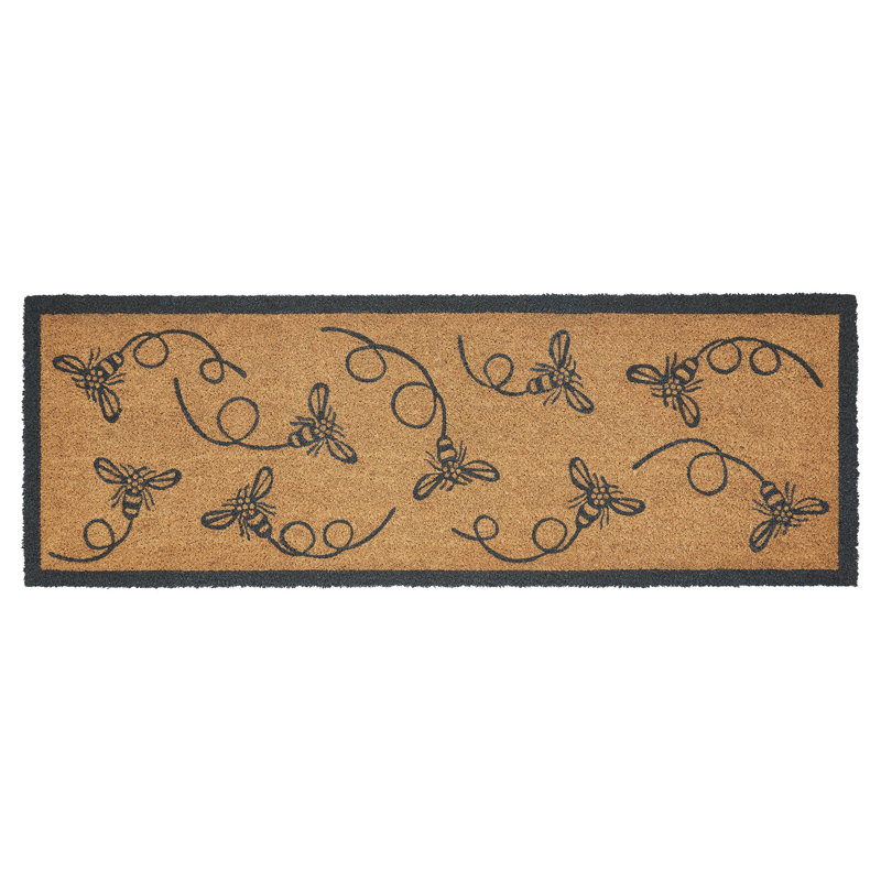 Tapis Buzzy Bees, L 17 po x L 48 po