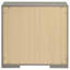 Table de chevet 2 tiroirs Pierce Grey-1885131043