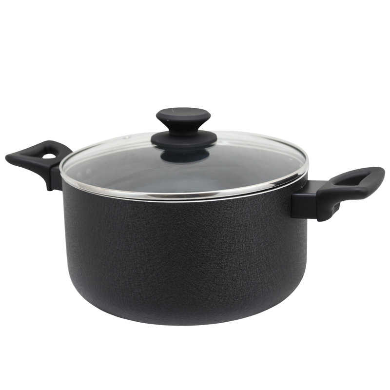 Symple Stuff Lexie 6 qt. Aluminum Round Dutch Oven