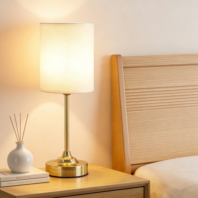Lampe de table rechargeable sans fil avec gradation continue, charge rapide USB-C, batterie longue durée 4000Mah, design rétro pour la chambre à coucher, le salon, la veilleuse et l'utilisation d'urgence