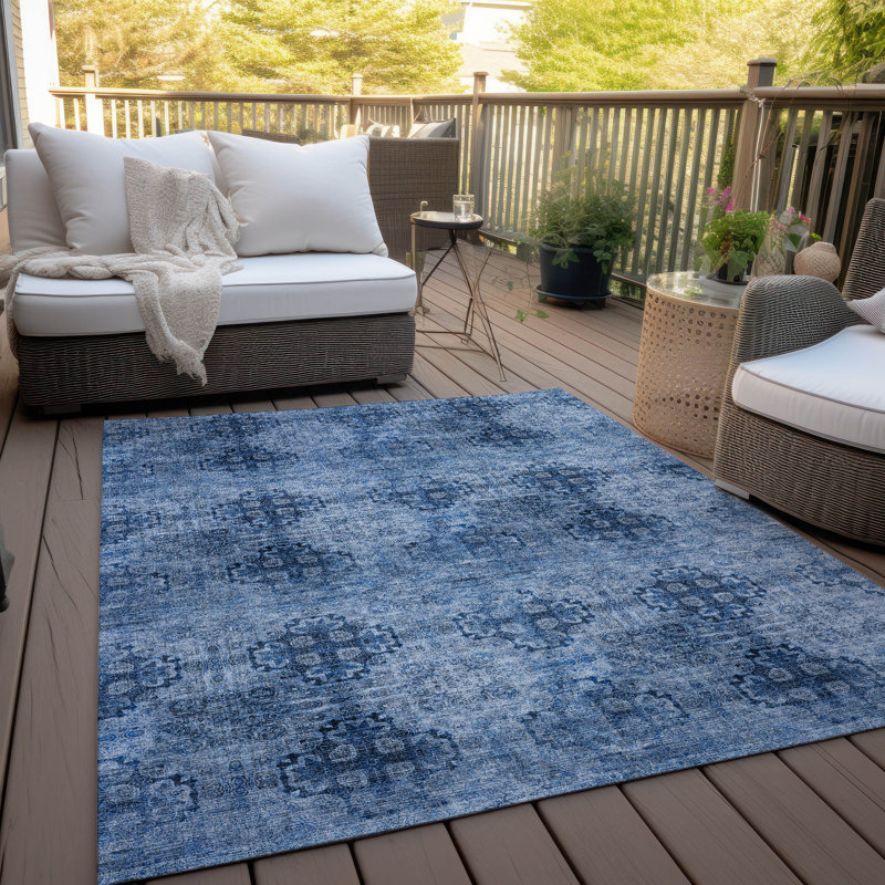 Tapis intérieur / extérieur Frisange, Rectangle de 10 pi x 14 pi