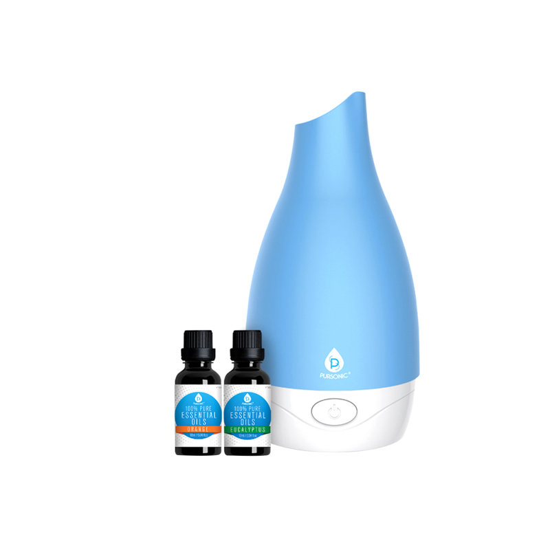 Diffuseur d'huiles essentielles avec 2 huiles essentielles