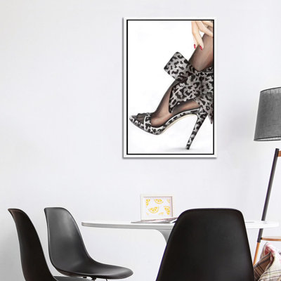 Leopard Bow by Svetlana Balta - Print on Canvas
