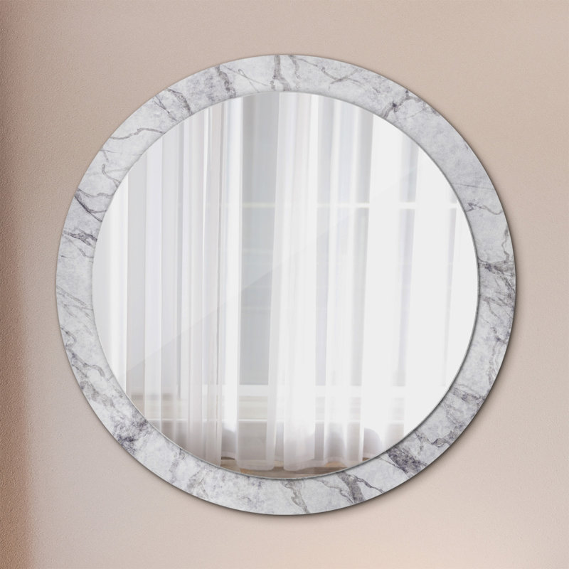 Huldar Glass Flat Wall Mirror