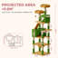 Cat Tree 208cm H Cat Tree-2059445190
