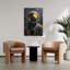 «Golden Astronaut», impression d'art dramatique moderne abstrait-976258476