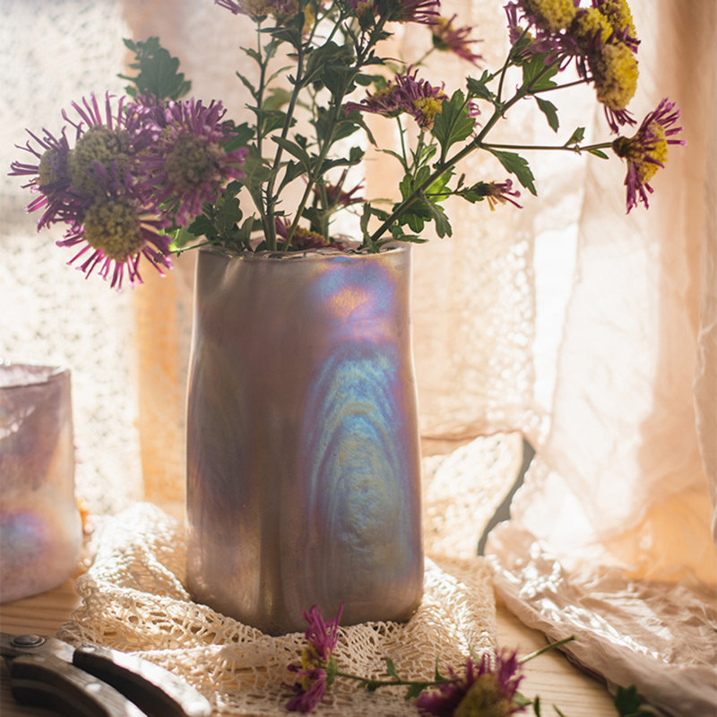 Saco Handmade Glass Table Vase, Large