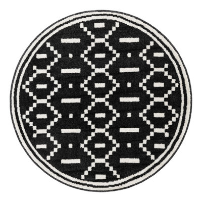 Ivy Bronx Begna Nathanyl Rug Black