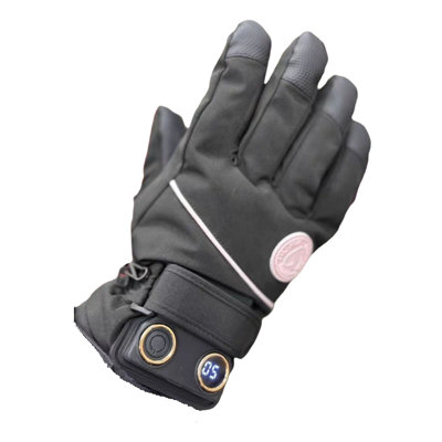 a heated Heating Gloves For Charging Riding Motorcycles Bikes  Heating Skiing Men's And Women's Lithium Batteries For Warmth In Winter