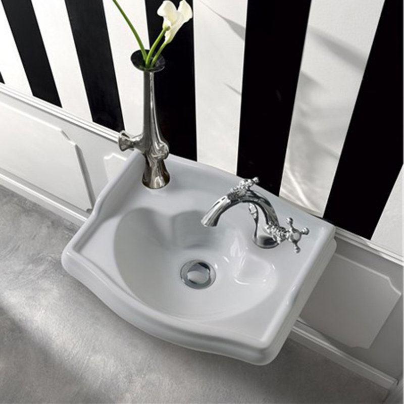 Retro 16.1'' L Bathroom Sink