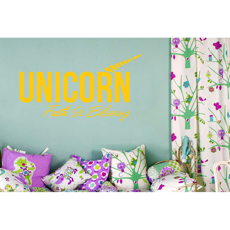 Wall Decal, Dark Yellow, Large