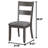 18.5'' H Genuine Leather Upholstered Side Chair