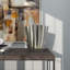 Vase de table en acier inoxydable Giule-823827656