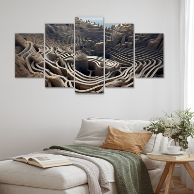Labyrinthe, paysage surréel II
