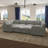 Knaack Plush Wide Corduroy Large Sectional Modular Sofa, Livingroom 8 Seats 137.8'' Wide Sofa Bed With Detachable Back/Seat Cushions-329374772