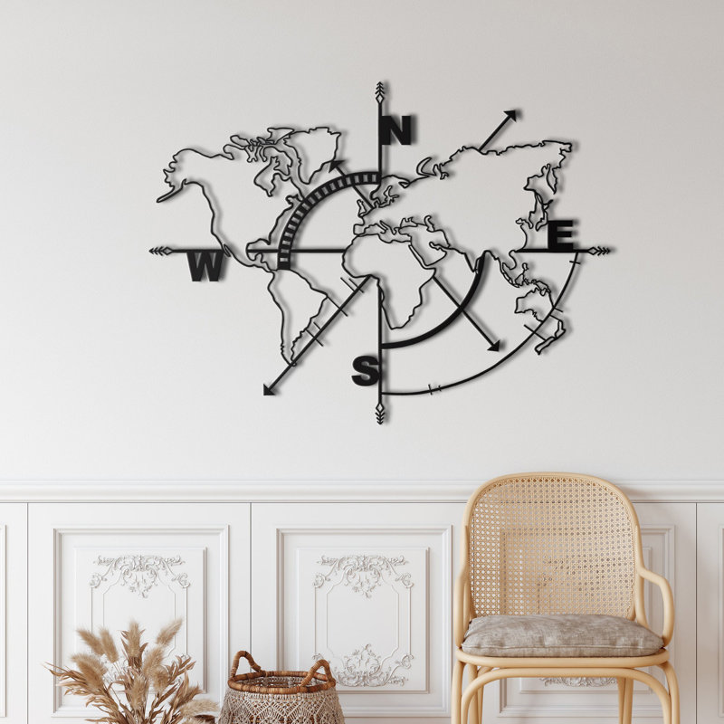 Décoration murale, H 36 po x l 47 po x P 0,6 po