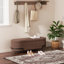 Banc de rangement en mélange de polyester Kendelyn-1914564150-1914564145