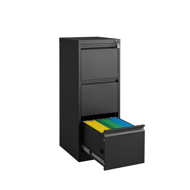 37.49cm Wide 3 -Drawer File Cabinet